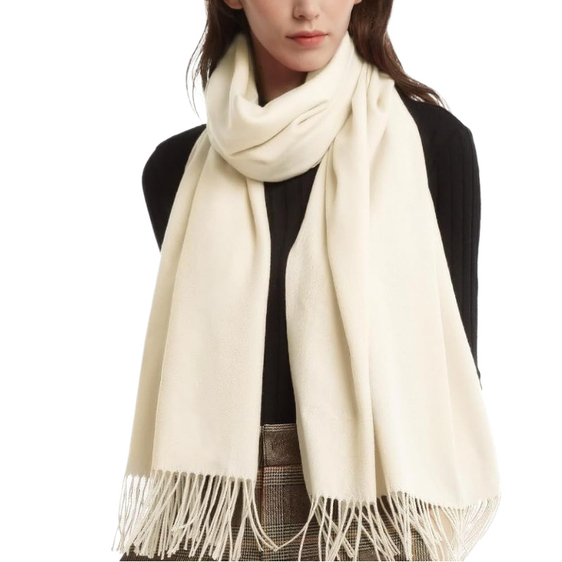 Women's fashion long shawl winter warm large scarf evening dress imitation cashmere shawl wedding shawl soft