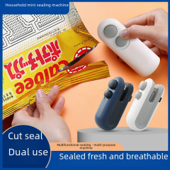 Snack sealing machine small household sealer mini sealing machine hand pressure plastic sealing machine plastic bag sealing artifact