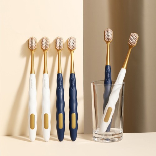 Sam toothbrush supermarket same type wide head dense silk soft high-end adult soft bristles high density household deep cleaning oral cavity