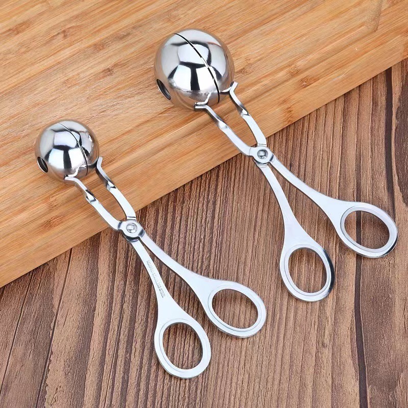 Stainless steel ball meatball clip fish ball clip meatball ball maker ball rice ball maker clip for kitchen use