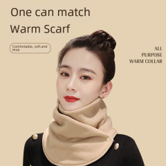 New winter polar fleece neck scarf for men and women, neck warmer, cycling, cold and windproof all-match scarf