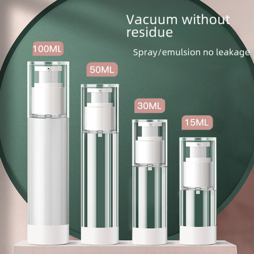 Cosmetics dispensing bottle portable travel vacuum spray bottle ml travel dispensing bottle vacuum lotion bottle press bottle