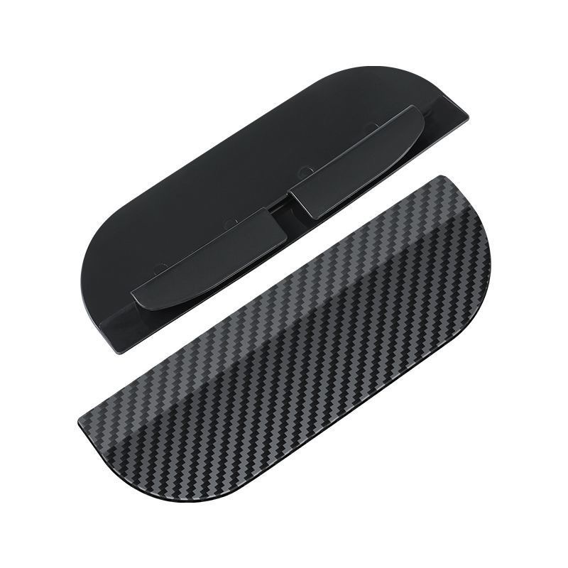 Car rearview mirror carbon fiber pattern rain-proof eyebrow reversing mirror to block rain and dust-proof shield universal rain and shine shield modification supplies