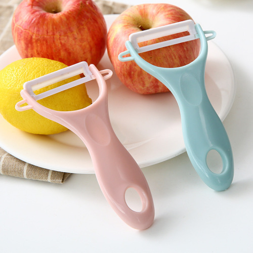 Multifunctional ceramic peeling knife household planer peeler peeling apple cucumber peeling knife vegetable and fruit peeler