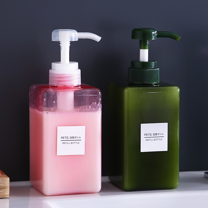 Travel refillable squeeze bottle cosmetics shampoo shower gel hand sanitizer lotion empty bottle large capacity