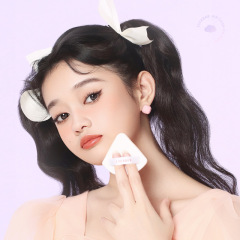 New everbab Abella Marshmallow Triangular Rice Ball Air Cushion Puff Love Me Bobo Abella Powder Puff