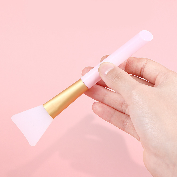 High-quality facial mask special soft silicone facial spa beauty brush large body essential oil brush soft mask brush DIY makeup remover