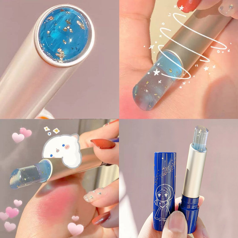 Han Boli Little Princess Lip Balm 24K Temperature Changing Moisturizing Moisturizing Lip Balm High-Looking Student Lipstick