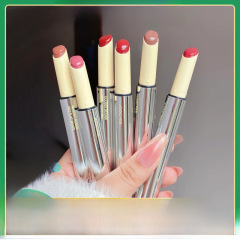 Fermented color non-stick cup solid lip gloss, moisturizing mirror water-glossy film-forming light makeup-locking lip glaze
