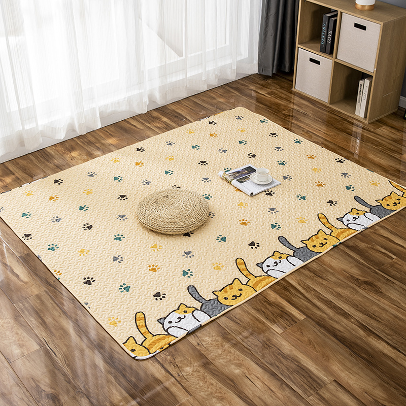 Carpet and floor mat under the pet dog and cat fence cage, cool, moisture-proof, scratch-resistant, easy to clean, nest mat wholesale and delivery