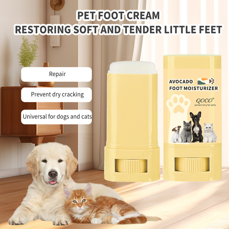Cross-border pet dog paw cream dry cracked paws foot cream moisturizing paw stick cat paw care foot cream