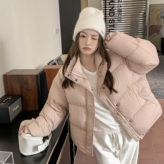 () Korean new style short down jacket for small women thickened white duck down jacket winter AA0109