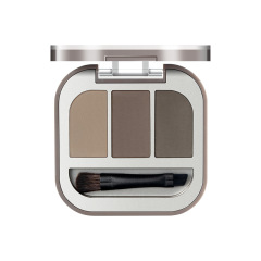 Judydoll Orange Three-Color Eyebrow Powder Three-Color Eyebrow Cream with natural, long-lasting color and non-fading dark gray eyebrow powder palette