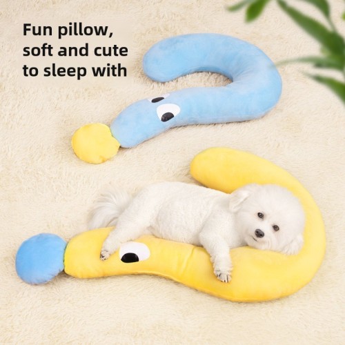 New Dog Pillow Question Mark Four Seasons Universal Pet Mat Neck Pillow Sleeping Cat Small Pillow Pet Pillow