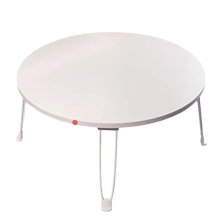 Foldable small table bed computer table household small round table bay window small coffee table balcony bedroom