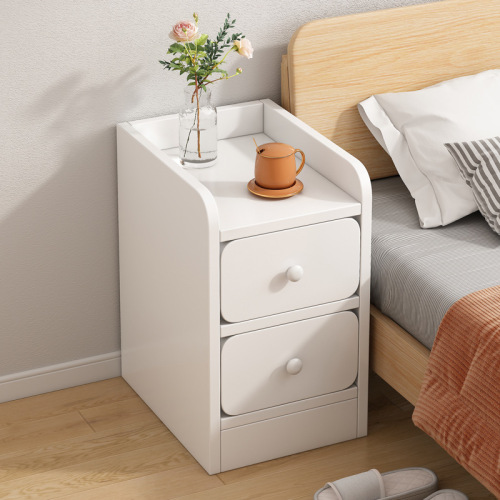 Ultra-narrow bedside table storage multi-functional ultra-narrow cabinet simple storage storage bedroom simple sandwich bedside cabinet