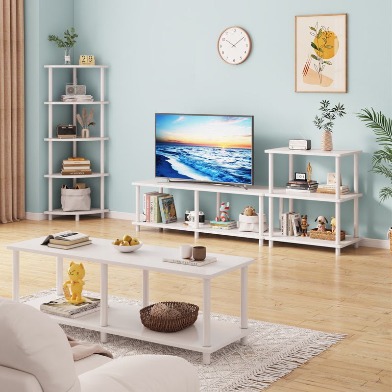 Storage rack multi-layer living room bedroom book picture book storage rack simple coffee table kitchen storage rack floor-standing storage rack