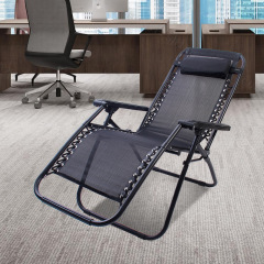 Outdoor camping beach chair office lunch break chair zero gravity folding deck chair garden balcony chair wholesale dropshipping