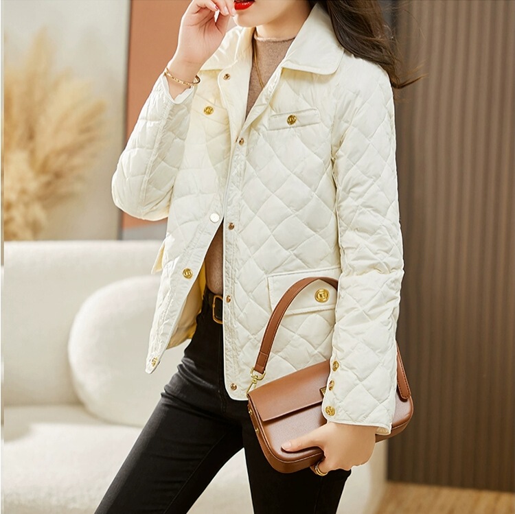 Xiaoxiangfeng Down Jacket Women's High-End Women's Short Winter Jacket Women's White Duck Down Jacket Jiaxing Pinghu Down Jacket