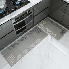 Light luxury kitchen floor mats wholesale diatom mud foot mats water-absorbent quick-drying dirt-resistant non-slip foot mats kitchen absorbent mats