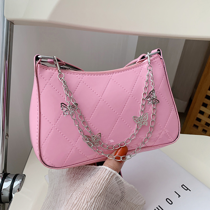 Xiaorui Jindou baguette thick one-shoulder cross-body small bag armpit chain small bag women's portable new fashion handbag
