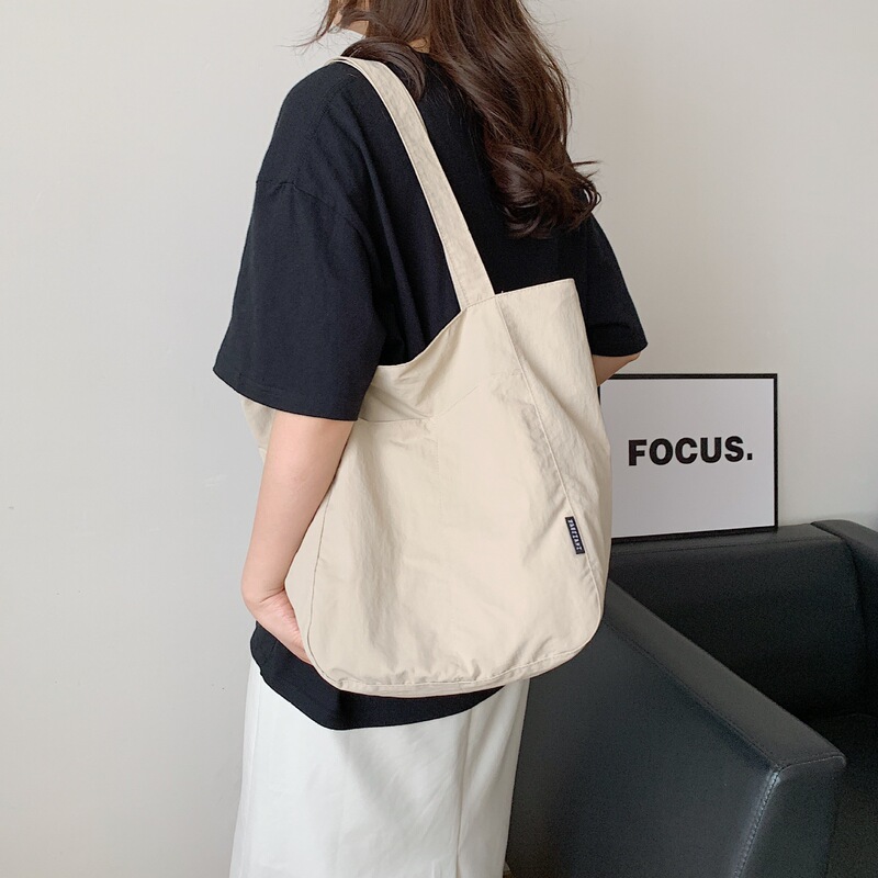 sobag Japanese waterproof nylon casual shoulder bag women's niche design large capacity commuter tote bag