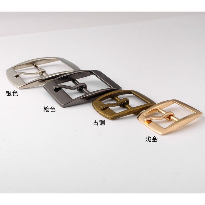 Luggage hardware accessories, belt pin buckle, alloy belt pin Japanese buckle, shoe buckle, bronze Japanese pin buckle
