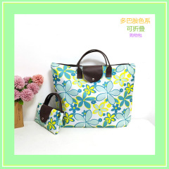 Conference gift supermarket shopping bag outdoor luggage bag environmentally friendly shopping bag foldable shopping bag can be printed with logo