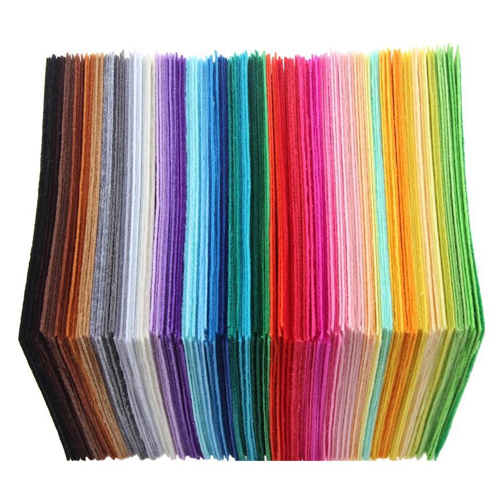 DIY colored non-woven fabrics, crafts, needle-punched non-woven fabrics, kindergarten decoration, industrial felt fabrics