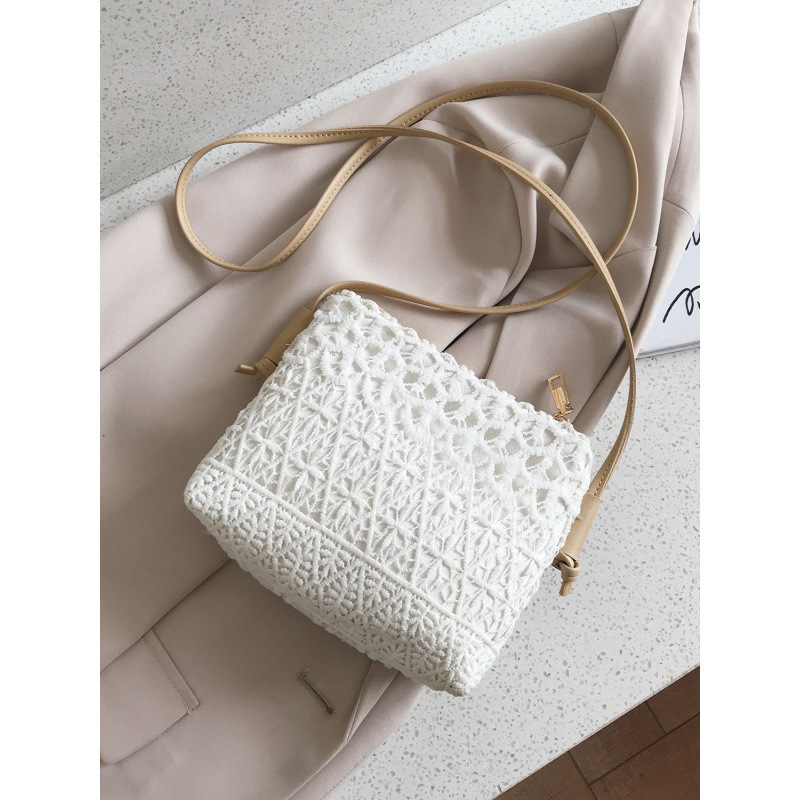 Mini bag for women new summer fresh fashion lace small square bag versatile shoulder crossbody mobile phone bag