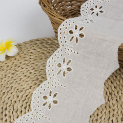 Wholesale cotton lace accessories wholesale embroidery lace women's skirt accessories cotton lace ready stock wholesale