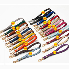 Cross Pattern Fish Mouth Buckle Accessories Bag Strap Handle Clutch Hand Wrap Handbag Carry Strap Portable Small Bag Strap Wallet