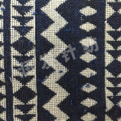 100% polyester jacquard fabric for clothing and bags, wear-resistant plain jacquard fabric, jacquard-dyed table top plain fabric