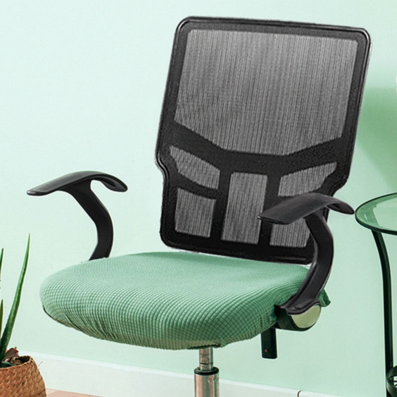 Cross-border available office waterproof cushion cover split stool cover thickened elastic seat cover chair cover stool cover