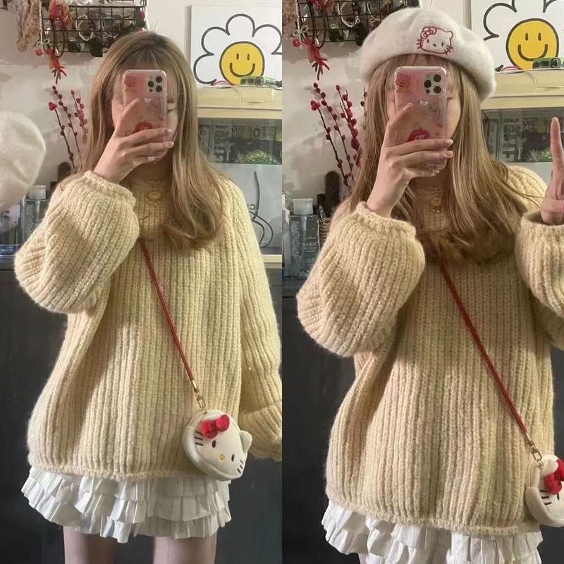 Hello Kitty Doll Pendant Doll Small Bag Japanese Coin Purse Crossbody Small Backpack Cartoon Storage Bag