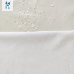 Bleached brushed cloth composite 2sTPU waterproof fabric bed sheet diaper pad factory direct sale