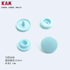 Hualian button manufacturer direct sales color plastic four-button T3T5T8T15 spot mother-in-law buckle snap button waist buckle