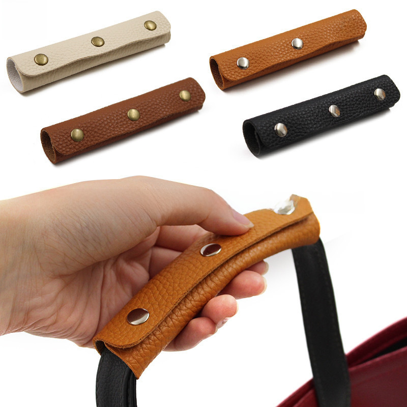 Spot anti-strangle leather handle simple detachable bag handle leather handle box trolley handle anti-strangle leather cover