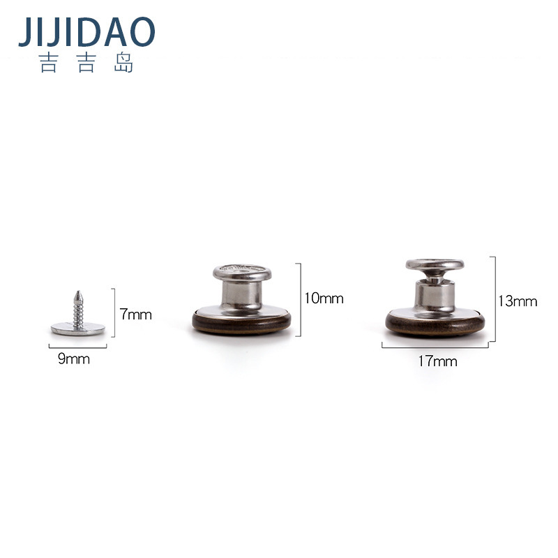 Nail-free waist button, hand-pressed installation buckle, adjustable, no-sew, waist size artifact, metal button manufacturer