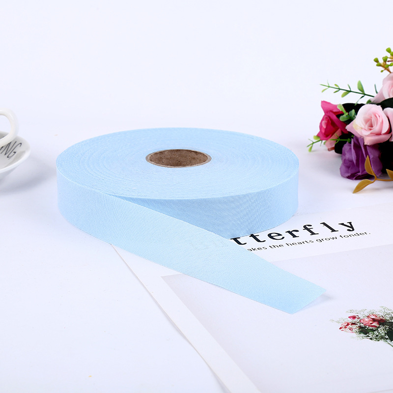 Spot wholesale twill polyester 4cm hemming fabric curtain apron raincoat hemming strip
