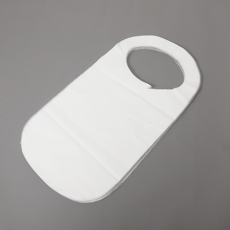 Disposable apron in stock wholesale hot pot barbecue crayfish guest oil-proof disposable non-woven apron