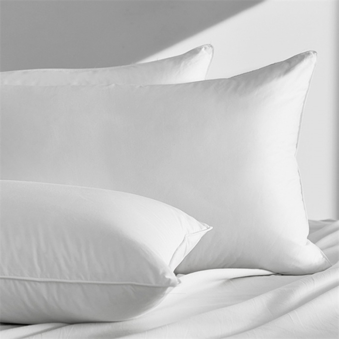 Factory direct sales hotel feather velvet pillow white pillow core brushed cloth pillow adult home pillow
