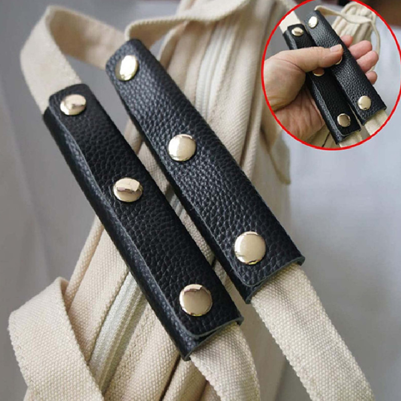 Ready-made leather handbags with leather cases, luggage bags with decompression straps, shopping bags, travel bags with handles