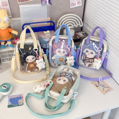 Pain bag for women Japanese niche double-sided multi-purpose bag small fresh and cute student shoulder bag versatile handbag crossbody bag