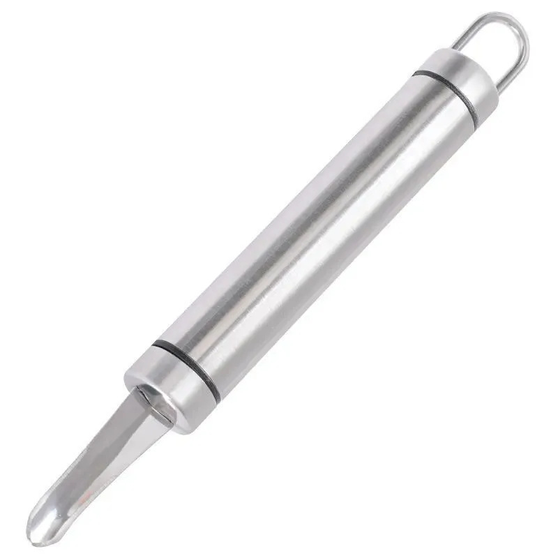 Stainless steel shrimp removal tool, longan core removal tool, peeling, meat removal, shrimp stomach removal tool, household lychee and longan divider