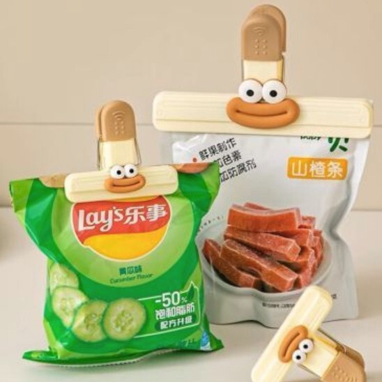 Sealing sealing clip convenient food sealing clip tea snack sealing clip fresh-keeping bag tea sealing artifact