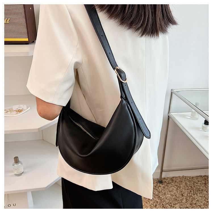 Bags for Women 2024 New Niche Bag Texture Fashion Simple Versatile Casual Shoulder Bag Dumpling Bag