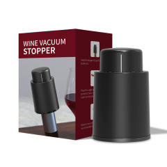Kelitong factory spot wine dealer gift food-grade material push-type fresh-keeping plastic vacuum red wine stopper