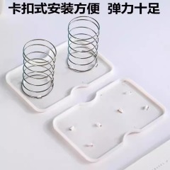 Creative paper box spring drag automatic lifting household living room paper box base lifting paper box high elasticity