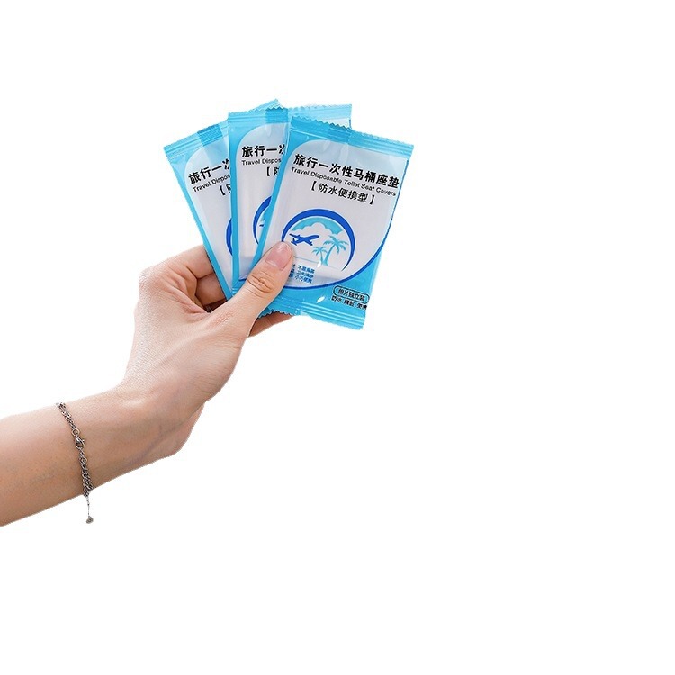 Disposable toilet mat disposable toilet cover po toilet cover travel toilet cover convenient and portable waterproof toilet seat
